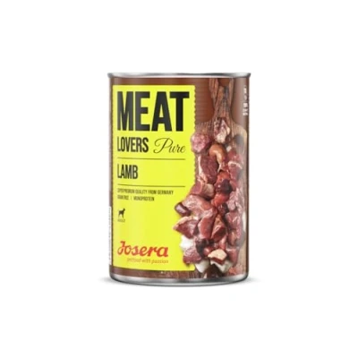 Afbeelding van 6x400g Lam Meatlovers Pure Josera Hondenvoer