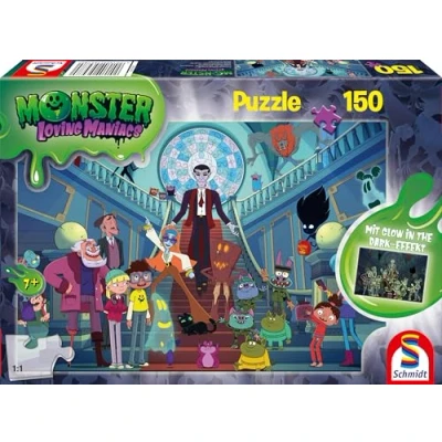 Afbeelding van Schmidt Spiele kinderpuzzel Loving Maniacs Funny Monster Party, kinderpuzzel, 150 stukjes, 56478