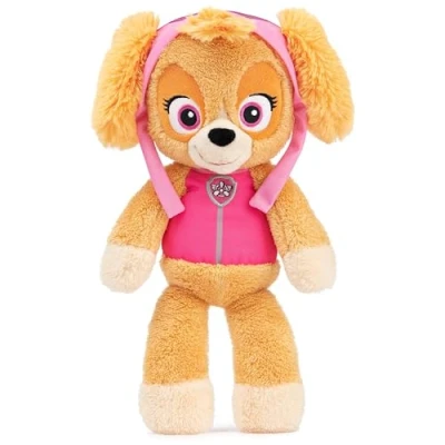 Afbeelding van GUND PAW Patrol Skye knuffel met lange armen van 33 cm roze en bruin