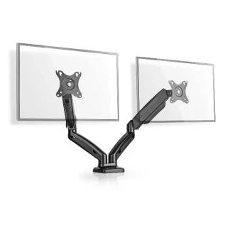 Afbeelding van Monitorbeugel Nedis 15 tot 32 inch (Ergonomisch, Draai, zwenk en kantelbaar, Max. 8 kg, 2 schermen)