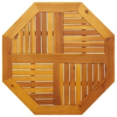 Afbeelding van vidaXL Tafelblad achthoekig 80x80x2,2 cm massief acaciahout