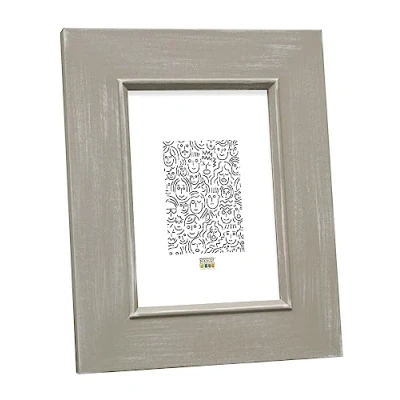 Afbeelding van Deknudt Frames fotolijst S48SS3 beige geschilderd foto: 50x70 cm