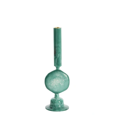 Afbeelding van Light &amp; Living Kandelaar KUMOPA Ø10x36cm Blauw