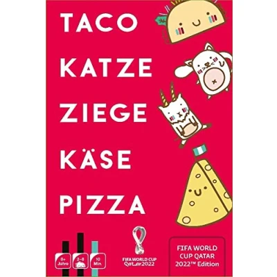 Afbeelding van Taco Katze Ziege Käse Pizza