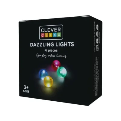 Afbeelding van Cleverclixx Balls Pack Dazzling Lights 4 Stuks