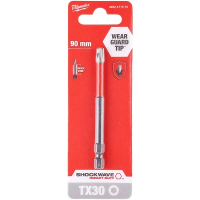 Afbeelding van MILWAUKEE 4932471575 Schroefbit gereedschapsstaal Torx