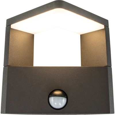 Afbeelding van TRIO GANGES Wandlamp Antraciet incl. 1x SMD 9W Buitenverlichting IP54