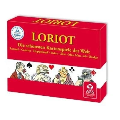 Image de ASS 22571007 JEU DE SOCIÉTÉ &quot;LORIOT ROMMÉ&quot; LANGUE: ALLEMANDE