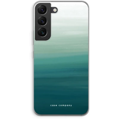 Afbeelding van Case Company® hoesje geschikt voor Samsung Galaxy S22 Ocean Soft Cover Telefoonhoesje Bescherming aan alle Kanten en Schermrand