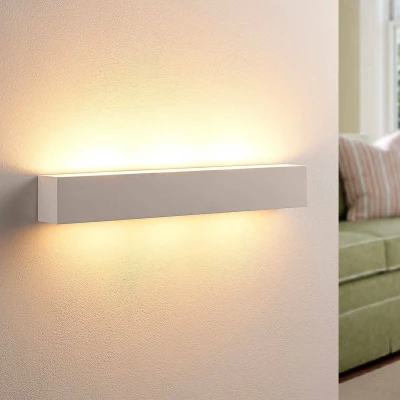 Afbeelding van Lindby wandlamp 3lichts Gips H: 7.5 cm G9 wit