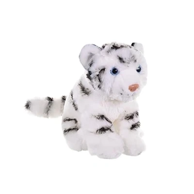 Afbeelding van Wild Republic 10851 pluche dier Tiger Bianca Cuddleins Giocattolo Coccolone 20 cm