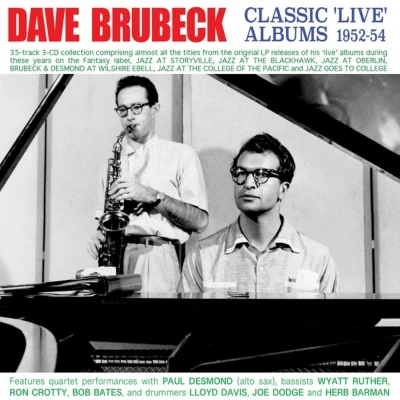 Afbeelding van Dave Brubeck Classic &#039;Live&#039; Albums 1952 54 (CD)
