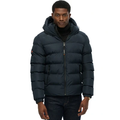 Afbeelding van Superdry Hooded Sports Puffer Winterjas Heren Maat XXL