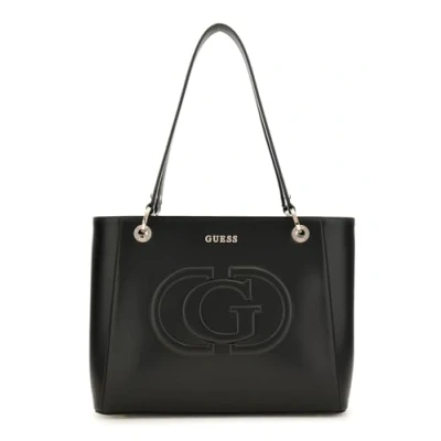 Afbeelding van Guess Eco Mietta Noel Tote black Damestas