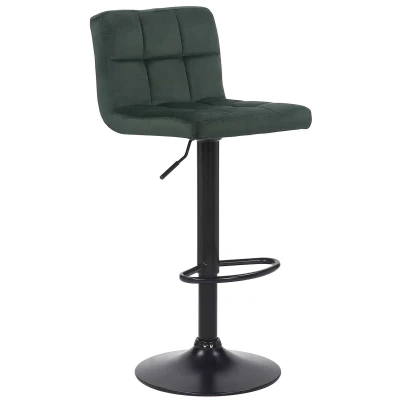 Afbeelding van Barkruk Simo Velvet, Groen