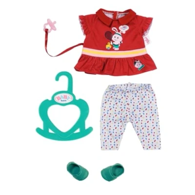 Afbeelding van BABY born Little Sportieve Outfit Rood Poppenkleding 36 cm