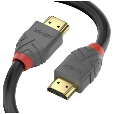 Afbeelding van LINDY 36969 HDMI kabel Aansluitkabel A stekker, stekker 20.00 m Zwart, Grijs