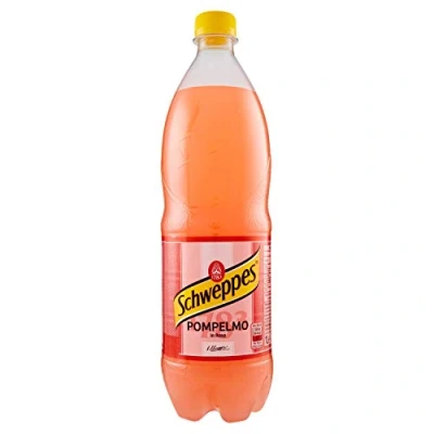 Afbeelding van 12 pompelmo roze grapefruit limonade PET 1 liter verfrissend
