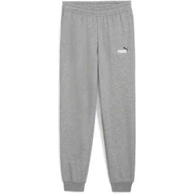 Afbeelding van Puma, Jongens, Sportbroek, ESS 2 KLEUR Nr. 1 Logo Sweatbroek FL B (140), Grijs, 140