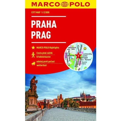 Afbeelding van MARCO POLO Cityplan Prag 1:12 000