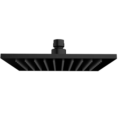 Afbeelding van Wiesbaden luxe mess.hoofddouche vierkant 200mmx8mm mat zwart