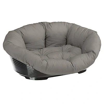 Afbeelding van Ferplast Sofa Dove Met Kussen Hondenbank 64x48x25 cm Grijs 4