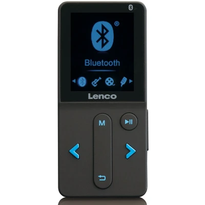 Afbeelding van Lenco Xemio 280BU Bluetooth® MP3/4 speler met 8 Gb Black Blue