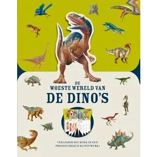 Afbeelding van Uitgeverij leopold paperscapes: de woeste wereld van dino