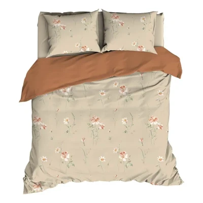 Afbeelding van Satin d&#039;Or Zabina Dekbedovertrek Extra breed 260x200/220 cm Beige