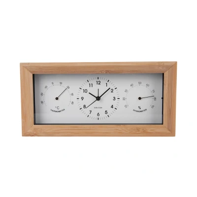 Afbeelding van Karlsson Wekker Neat Rectangle Wit