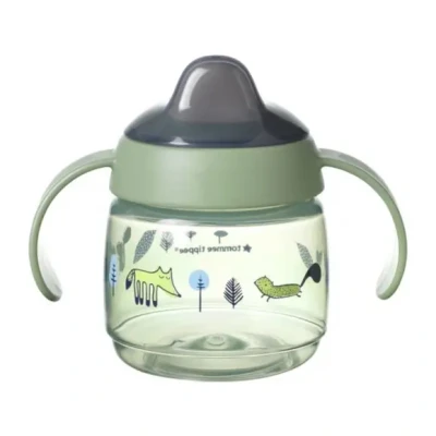 Afbeelding van Tommee Tippee Close To Nature Drinkbeker First Trainer Cup Groen 4m+ 190 ml