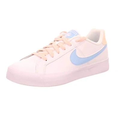 Afbeelding van Nike Court Royale AC fitnessschoenen voor dames, Veelkleurig (Wit Psychic Blue Crimson Tint 108)