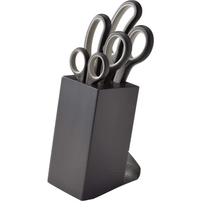 Afbeelding van Judge JZ204 schaar met schaarblok, rechtshandige zachte handgrepen en messen van roestvrij staal, 6 cm, 8 cm 10 vaatwasmachinebestendig
