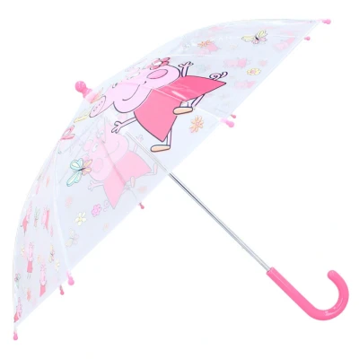 Afbeelding van Peppa Pig Rainy Days Paraplu Roze