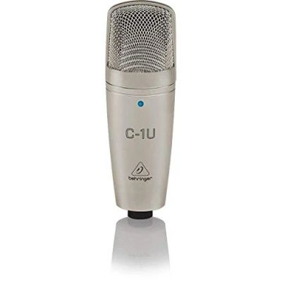 Image de Behringer C 1U Microphone à Condensateur de Studio USB, Compatible PC et Mac