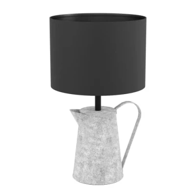 Afbeelding van EGLO TL/1 E27 BETONOPTIK/SCHWARZ &#039;KENSAL&#039;
