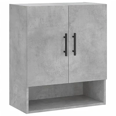 Image de vidaXL Armoire murale Gris béton 60x31x70 cm Bois d&#039;ingénierie812883