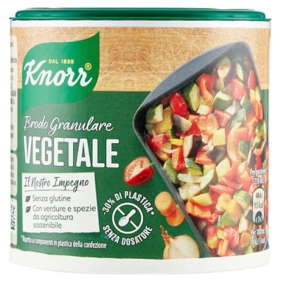 Afbeelding van Knorr Brodo Granulare, veganistisch, granulaat, 150 g, smaak voor je gerechten, glutenvrij, lactosevrij, 100% Italiaans boeket