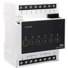 Afbeelding van Niko Home Control, Schakelmodule voor zes verschillende kringen