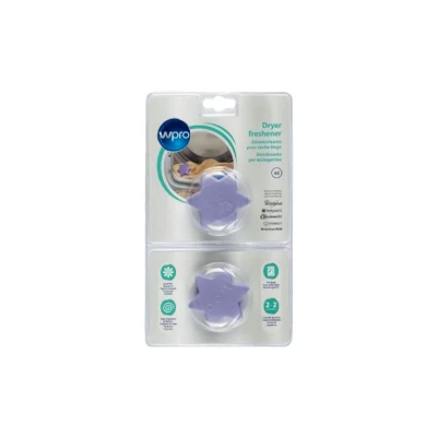 Image de Wpro Deostar désodorisant sèche linge odeur lavande pack de 2 pieces 484000008549