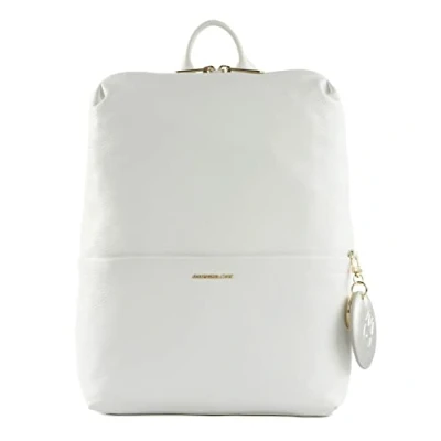Afbeelding van MANDARINA DUCK Leren Schoudertas Mellow Leather Crossover Optical White Wit