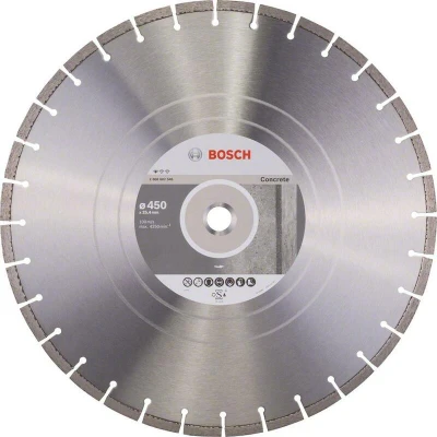 Image de BOSCH 2608602546 Disque de coupe diamanté Standard pour le béton 450 x 25,40 3,6 10 mm