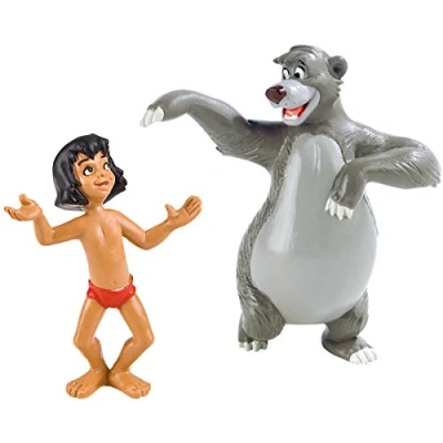 Afbeelding van BULLYLAND Jungle Book SET: Baloo + Mowgli figuur Walt Disney