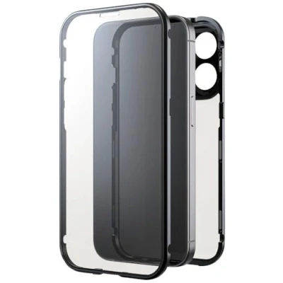 Afbeelding van Black Rock 360 Glass Cover Apple iPhone 15 Pro Zwart Inductieve lading, Stootbestendig