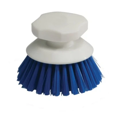 Afbeelding van Hygienische ronde borstel blauw