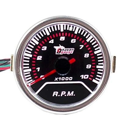Afbeelding van E Support™ 12 V auto motor 2&quot; 52 mm universele tachometer meter
