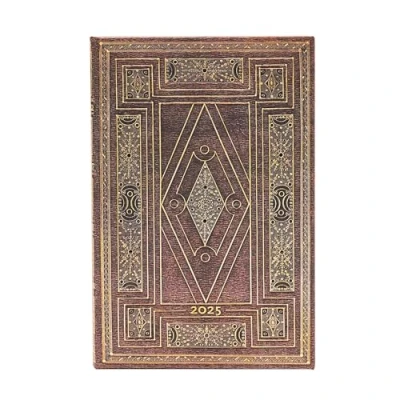 Afbeelding van Shakespeare’s Library First Folio (Shakespeare’s Library) Mini 12 month Verso Hardback Dayplanner 2025 (Elastic Band Closure)