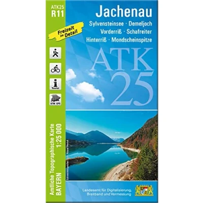 Afbeelding van ATK25 R11 Jachenau (Amtliche Topographische Karte 1:25000)