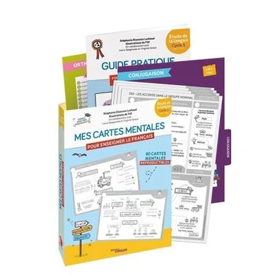 Image de Mes cartes mentales pour enseigner le français Cycle 3 : CM1, CM2