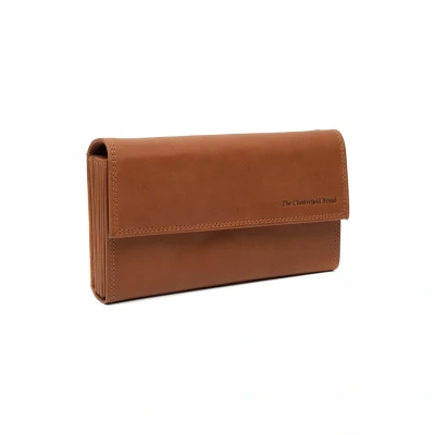 Afbeelding van The Chesterfield Brand Leren Kelnerbeurs Cognac Grenada